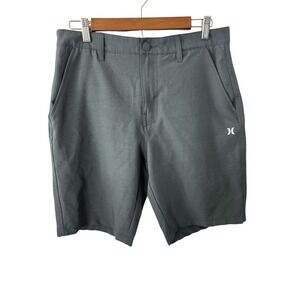 Hurley Hybrid‎ Gray Shorts Mens Sz 32x9.5Walking Golf Hiking Short Pants